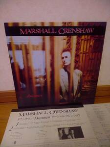 LPレコード☆80’S洋楽★　DOWNTOWN☆ MARSHALL CRENSHAW マーシャル・クレンショウ　ロック名盤