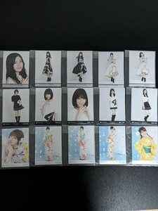 未開封　乃木坂46　真夏の全国ツアー2018バスラ 会場限定生写真　計15パック　西野七瀬、山下美月、齋藤飛鳥、高山一実、堀未央奈、他