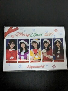 乃木坂46　Merry Christmas2017クリアファイル　岩本蓮加、伊藤万理華、伊藤理々杏、井上小百合、梅澤美波