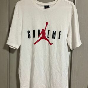 Supreme NIKE JORDAN コラボ Tシャツ ホワイト