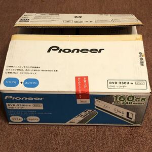 【未使用品】pioneer DVDレコーダー DVR-330H-w