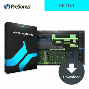 【正規品】PreSonus Studio One Artist6 + iZotope Neutron Elements等バンドルプラグイン多数付属 Windows/Mac共インストール可能