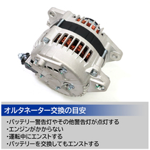 日産 プレサージュ TU30 TU31 U30 U31 オルタネーター ダイナモ 23100-AU400 23100-AU40D 互換品 6ヵ月保証_画像2