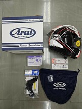 【送料無料】Arai アライ RX-7X REA レア Mサイズ ジョナサン・レイ フルフェイスヘルメット_画像3