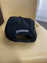 シュプリーム　SUPREME Futura LOGO 5-Panel CAP キャップ　ブラック　黒　フーチュラ　中古品_画像3