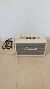 231118　Marshall マーシャル ACTON アクトン アンプ スピーカー 有線　通電確認済 白コードあり　訳ありジャンク品