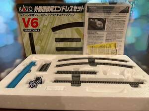 「KATO Nゲージ線路セット 外側複線用エンドレスセット V6 20-865」