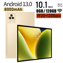 1円熱売り 2023最新作 タブレット PC 10インチ Android13 本体 wi-fi 5G GPS 電話 FullHD 在宅勤務 ネット授業 コスパ最高 新品 8+128GB_画像1