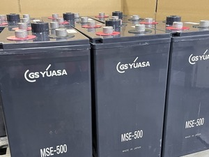 平日即日配送　MSE-500 2V 500AH 制御弁式据置鉛蓄電池 GSユアサ バッテリー ソーラー 太陽光 独立電源 オフグリッド sa