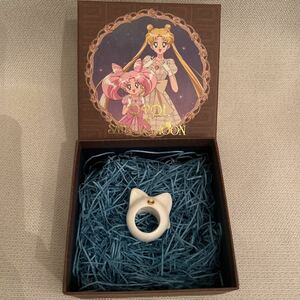  same sending possible half-price Q-pot Sailor Moon limitation collaboration arte mi sling ring 13 number white cat box attaching 