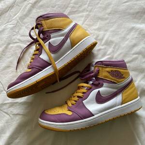 NIKE ナイキ AIR JORDAN 1 RETRO HIGH OG エアジョーダン1 27.5 ゴールデンサイズ　555088706