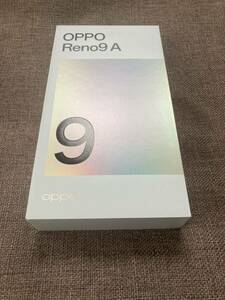 OPPO Reno9 A 128GB ナイトブラック ワイモバイル 新品未使用