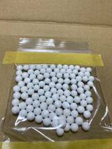 【模活】塗料攪拌 アルミナボール 6mm 50g(約100個)_画像1