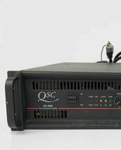 QSC EX4000 Dual Monaural アンプ パワーアンプ 難あり ※動作/状態説明あり ◆現状品【TB】【福岡】_画像2