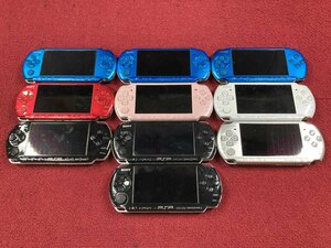 SONY プレイステーションポータブル 本体 PSP-3000 10台セット PSP 通電可 ＊現状品【GH】