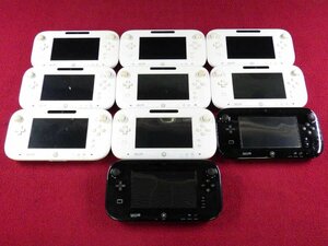 NINTENDO Wii U パッド 10個セット ニンテンドー まとめ売り ＊ジャンク品【GH】