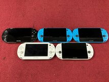 SONY プレイステーションVita 本体 PCH-2000 5台セット 難あり まとめ売り ＊ジャンク品【GH】_画像1