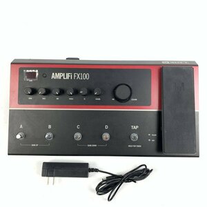 LINE6 AMPLIFi FX100 フロアマルチエフェクター サイズ:約W450×D240×H90mm★現状品