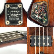 Epiphone エピフォン サンダーバード エレキベース シリアルNo.U98090427 サンバースト系★現状品_画像10