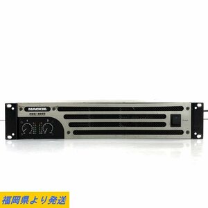 MACKIE FRS-2800 POWER AMPLIFIER マッキー パワーアンプ 出力OK ※動作/状態説明あり ◆現状品【福岡】