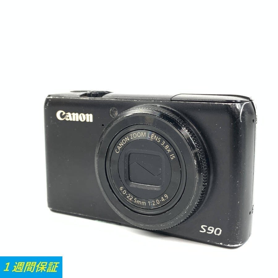 2台デジタルカメPOWER SHOT CANON S90/S95ジャンク本体のみ-