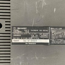 SHARP シャープ GF-808S THE SEARCHER-W Wラジカセ◆現状品_画像9