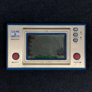 NINTENDO 任天堂 FR-27 FIRE GAME&WATCH ゲームウォッチ 携帯ゲーム機＊現状品