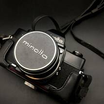 ☆現状品☆minolta SRT 101 MC ROKKOR-PF 1:1.7 f=55mm レンズ付き_画像5