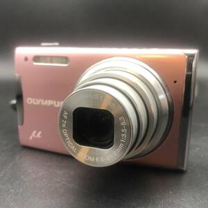  【動作確認済】OLYMPUS オリンパス μ 1060 ミュー1060 バッテリー付き　コンパクトデジタルカメラ コンデジ☆難あり☆