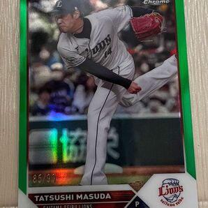 2023 topps chrome NPB 増田達至