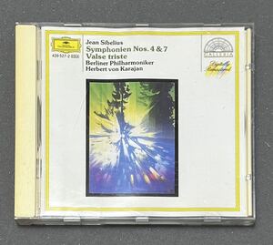 CD★【輸入盤】シベリウス SIBELIUS : Symphonien Nos.4&7 Valse triste / ベルリン・フィルハーモニー カラヤン 廃盤