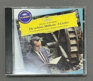 CD★【輸入盤】Schubert: Die Schoene Muellerin, 3 Lieder フリッツ・ヴンダーリヒ 、 フーベルト・ギーゼン