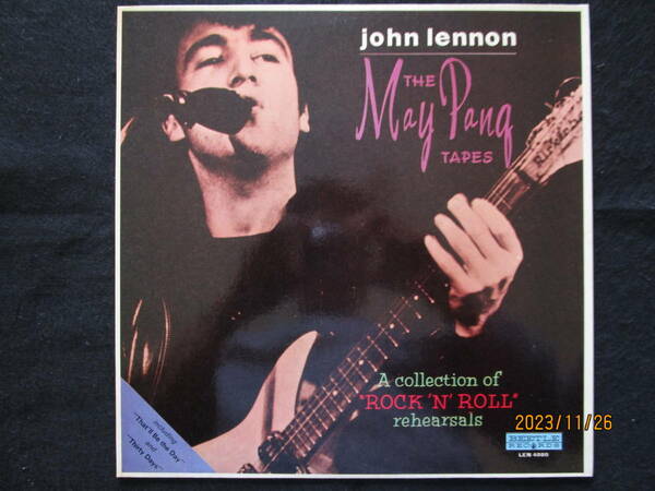 ビンテージ 歴史的名盤 john lennon THE May Pang TAPES A collection of ROCK 'N' ROLL BEETLE RECORDSS Lost Lennon Tapes 未収録 未CD化