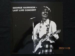 ビンテージ レア George Harrison ジョージハリソン LAST LIVE CONCERT New York Dec.22, 1974 Evening show レコード Wax LP Vinyl 未CD化