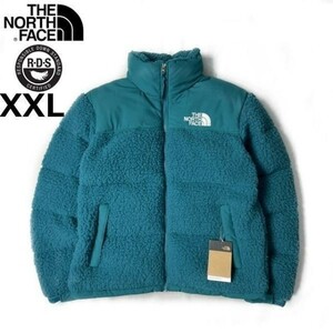 1円～!売切!【正規新品】THE NORTH FACE SHERPA NUPTSE JACKET ダウンジャケット ヌプシ モコモコ インフルエンサー着用(XXL)青 190122-175