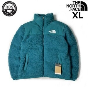 1円～!売切!【正規新品】THE NORTH FACE SHERPA NUPTSE JACKET ダウンジャケット ヌプシ モコモコ シェルパフリース ボア(XL)青 190122-175