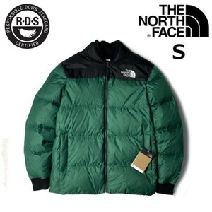 1円～!売切!【正規新品】】THE NORTH FACE NRDC JACKET ダウンジャケット US限定 RDS 撥水 700フィル ハーフドームロゴ(S)緑 黒 190122-130