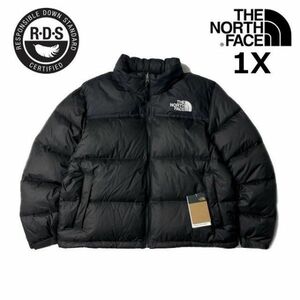 残① 1円～!売切!【正規新品】THE NORTH FACE W PLUS 1996 RETRO NUPTSE JACKET ダウンジャケット ヌプシ US限定 RDS認証(1X)黒190122-160