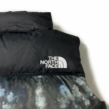 1円～!売切!【正規新品】THE NORTH FACE PRINTED 1996 RETRO NUPTSE VEST ダウンベスト ヌプシ RDS 防寒 US限定(XL)青 総柄 ② 190122-115_画像9