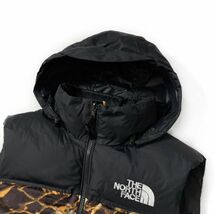 1円～!売切!【正規新品】THE NORTH FACE◆1996 RETRO NUPTSE VEST ダウンベスト ヌプシ US限定 2023最新 700フィル(XL)茶 総柄 190122-115_画像4