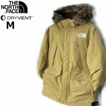 1円～!売切!【正規新品】THE NORTH FACE◆MCMURDO PARKA ダウンジャケット マクマード パーカー US限定 ロゴ刺繍(M)ベージュ 190122-200_画像2