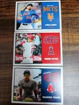 【期間限定アメリカ限定発売】topps TBT 大谷翔平、千賀滉大、吉田正尚3枚セット THROWBUCK THURSDAY_画像1