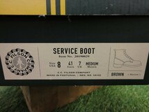 10%OFF 新品 店頭展示品 送料無料(沖縄離島除) フィルソン FILSON #90029 サービスブーツ2 SERVICE BOOT2 ダークブラウン US8_画像8