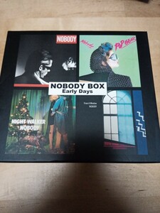 【送料無料】 NOBODY／NOBODY BOX Early Days 7枚組 CD-BOX ノーバディ