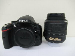 ニコン　Nikon　デジタルカメラ　D5200　18-55mmレンズ付　中古　G11-3◎
