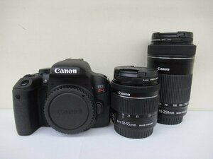 キヤノン Canon デジタルカメラ EOS Kiss X9i　ダブルズームキット　中古　G11-30◎