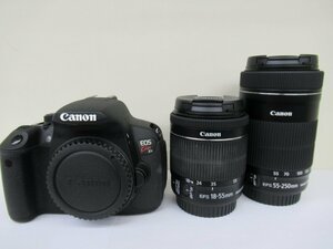 キヤノン Canon デジタルカメラ EOS Kiss X7i　ダブルズームキット　中古　G11-51◎