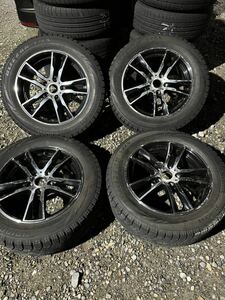 訳ありの為1円〜 ケレナーズ製 17インチホイールセット 225/55R17 ブリザックVRX 7J +54 PCD112 ミニクロスオーバー F60 BMWX1 X2 F48 F39