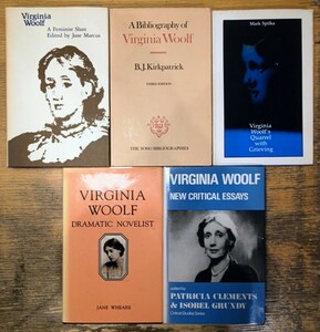 y1102-37.ヴァージニア・ウルフ まとめ/女流文学/英米文学/ Virginia Woolf /小説/詩/文芸評論/洋書/ポエム/ハードカバー/エッセイ