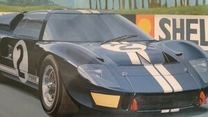 フジミ 1/24 フォード GT40 MkⅡ★1966年 ル・マンレース優勝車（エッチングパーツ入り）【ヒストリツクレーシングカーシリーズNo1】